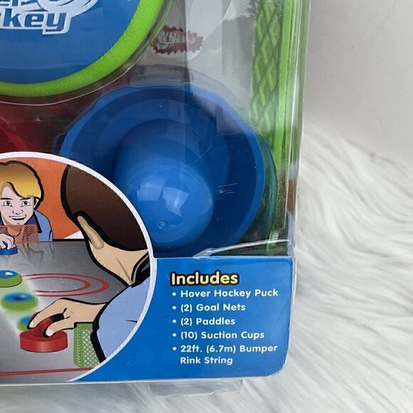 NEW WHAM-O HOVER Hockey Portable Air Hockey Game Set 2015 Ages 6+ - Picture 7 of 16